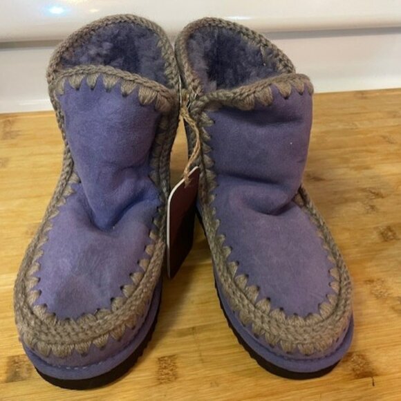 Mou Purple 18 Sheepskin Boot - Size US 5 / 6 - EU 36 - Picture 3 of 16